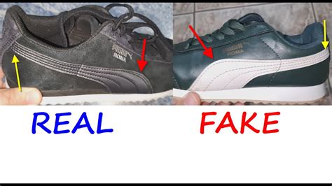 pumas shoes 4 legs fake|how to identify a fake puma.